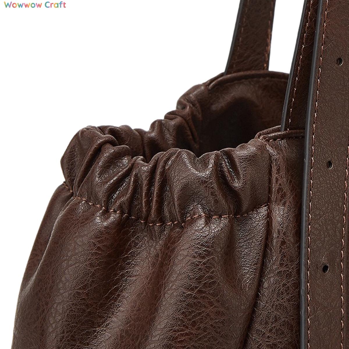 Shoulder Bags,Totes,Leather Bags,Burgundy Coffee Brown Fashion Leather Bag - Crossbody Bag Handbag Shoulder Bag